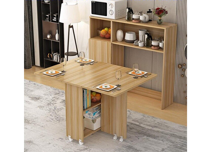 Coffee and Dinning corner with foldable table