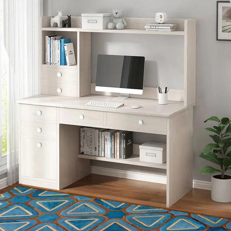 مكتب خشب تصميم مودرن - Modern desk white