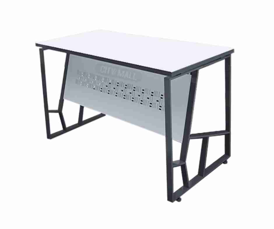 مكتب خشب*معدن - Modern desk120cm