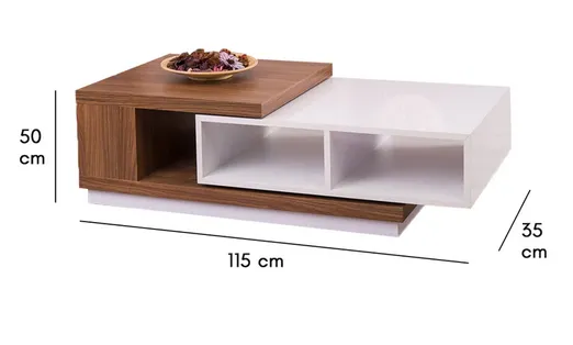 Modern wood table-ترابيزة ليفينج