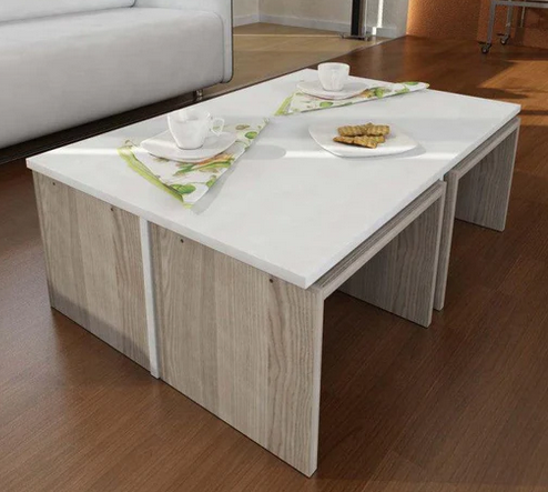 Modern livivng table - ترابيزة جانبية 5 قطع